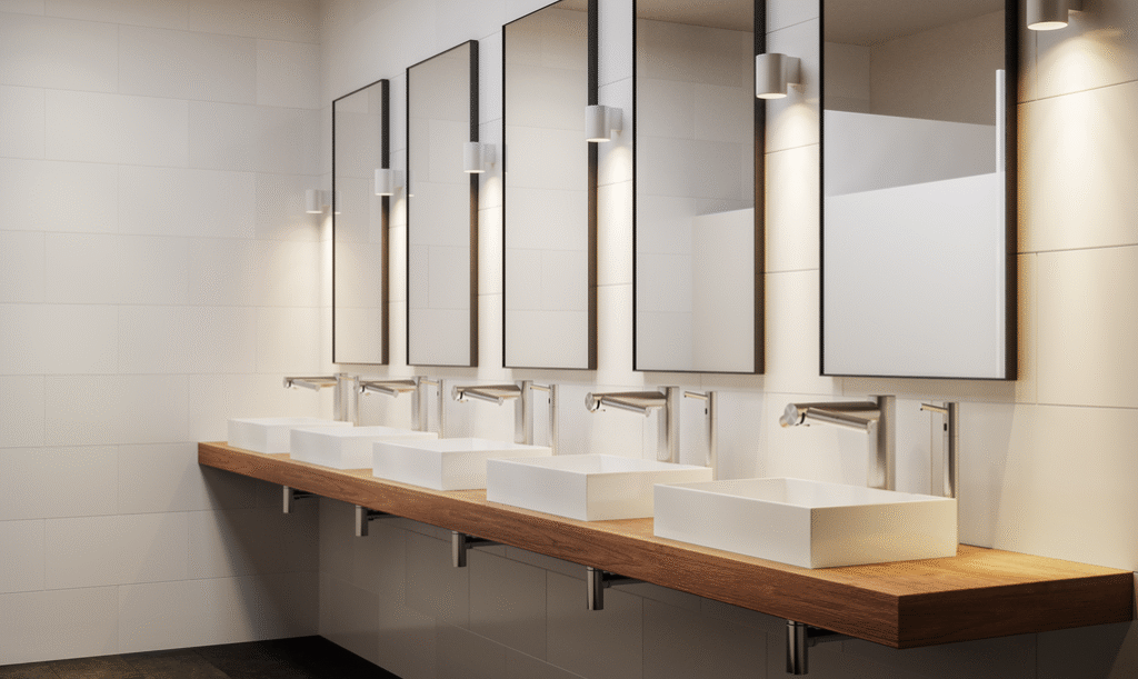 urined opzetwastafel